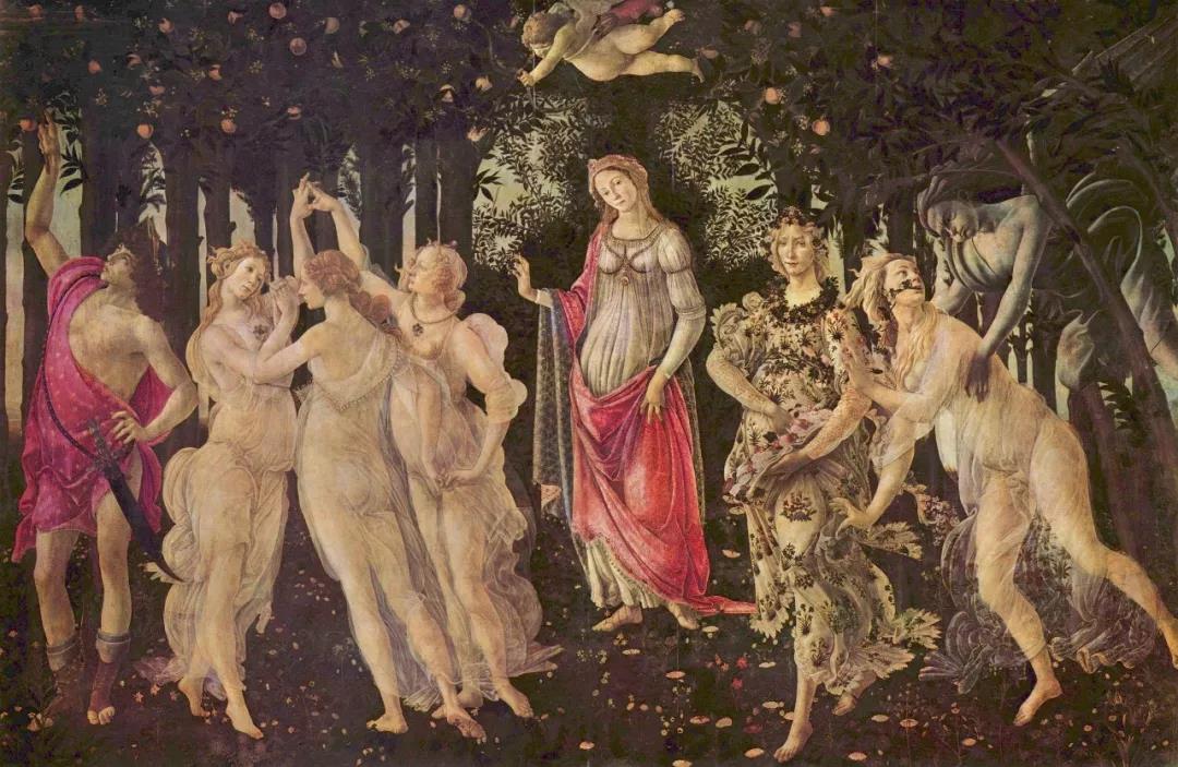 Sandro Botticelli Spring Florence, Uffizi Gallery 1478